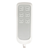 Fotel kosmetyczny elektryczny SILLON Lux 273b + taboret 304 biały 125907