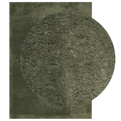 vidaXL Dywan HUARTE z krótkim włosiem, zielony, 240x340 cm