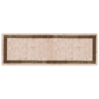 Chodnik dywanowy MARSA Czarny 100 x 300 cm Poliester i PVC