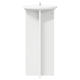 Stojak na rośliny 2 pcs Biały ?29,5 x 60 cm Drewno inżynieryjne