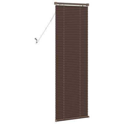 Żaluzja wenecka Ciemnobrązowy ze wzorem 150 x 40 cm 25 mm PVC