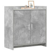 Bufet Betonowy szary 72 x 36 x 80 cm Drewno inżynieryjne