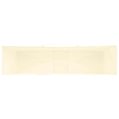 Torby papierowe 250 szt. z uchwytami żółte 54x15x49 cm
