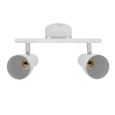 Lampa ścienna listwa 2X40W E14 biały/chrom FIDO 92-63373