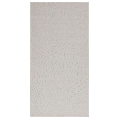 Dywany pokojowe PALMERAS Kremowy 200 x 80 cm Poliester