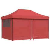 Namiot Imprezowy bordowy 292 x 440 x 315 cm Materiał Oxford