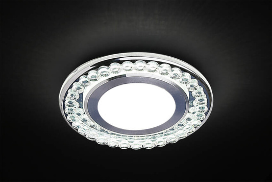 Oprawa stropowa srebrna LED 6500K SSP-30 2203188