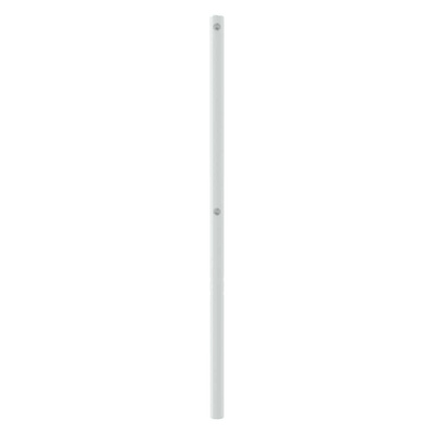 Metalowe wymienne wezgłowie, białe, 120 cm