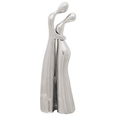 Rzeźba Srebrny 10 x 16 x 49 cm Aluminium