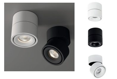 Downlight SPIRCLE broken DALI LED 12W 3000K/4000K/6500K 36° - czarny mat ULDL319DALI Unilight