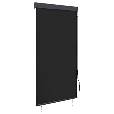 vidaXL Roleta zewnętrzna, 80x250 cm, antracytowa