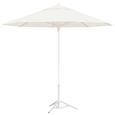 Stojak na parasol Biały Stal for 25-32 mm Pole