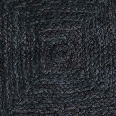 Dywany pokojowe Kwadrat ciemnoszary 160 x 160 cm Juta