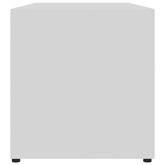 vidaXL Szafka pod TV, biała, 80x34x36 cm, materiał drewnopochodny