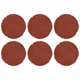 Kamień kroczący 6 pcs Czerwony ? 45 x 1,8 cm Guma