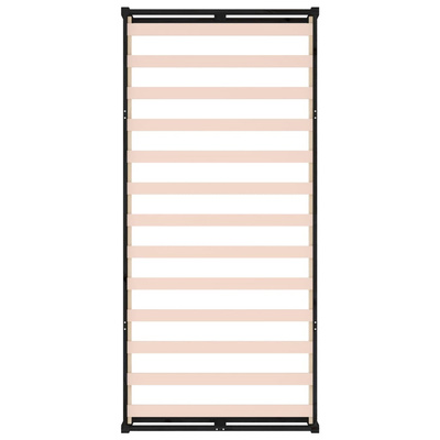 Rama łóżka, czarna, 90 x 200 cm, lite drewno