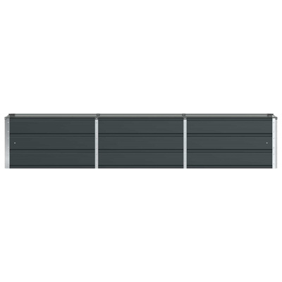 Donica Antracyt 240 x 40 x 45 cm Stal