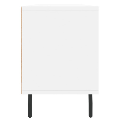 vidaXL Szafka pod TV, biała, 150x30x44,5 cm, materiał drewnopochodny wariant 6