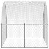 Klatka zewnętrzna dla kurcząt, 3x20x2 m, stal galwanizowana