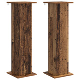 Stojak na rośliny 2 pcs Stare drewno 30,5 x 30 x 100,5 cm