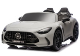 Auto Na Akumulator Mercedes GT63 AMG DKGT63 24V LCD Lakierowany Jasno Szary