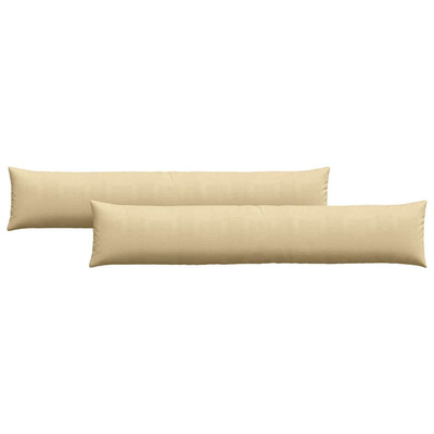 Poduszki na sofę 2 pcs Szary zielony 200 x 40 cm