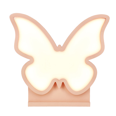 Butterfly lampa stołowa 14w led 3000k iq kids różowy