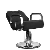 Gabbiano fotel barberski Rufo czarny 125392