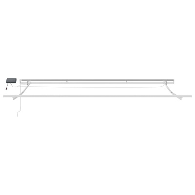Rama markizy Ze LED Lights Biały 450 × 300 cm Aluminium