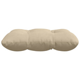 Poduszki na siedziska 4 pcs Kremowy 45 x 45 cm