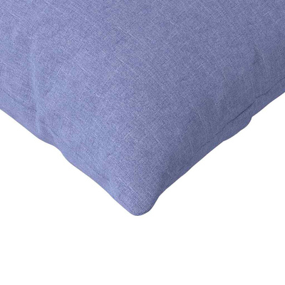 Poduszki na sofę 2 pcs Niebieski dżins 200 x 40 cm tkanina
