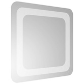 Lustro łazienkowe z LED, 30x30 cm vidaXL
