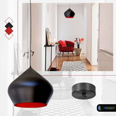 Lampa wisząca Beat Stout BLACK