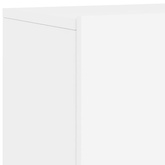 Ścienna szafka TV, biała, 60x30x41 cm