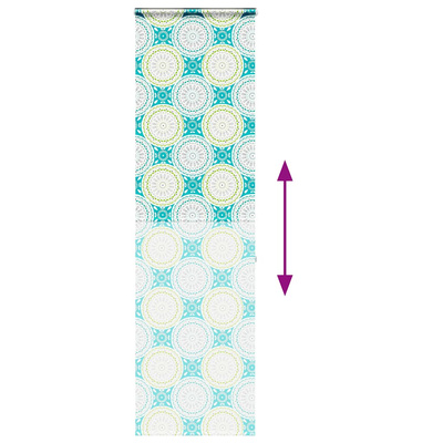 Roleta prysznicowa z kasetą 60x240 cm Szerokość tkaniny 56 cm