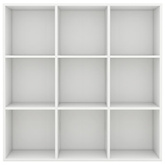 Regał na książki, biały, 98x29x97,5 cm, materiał drewnopochodny