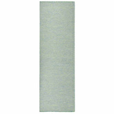 Dywan zewnętrzny o płaskim splocie, 80x250 cm, turkusowy