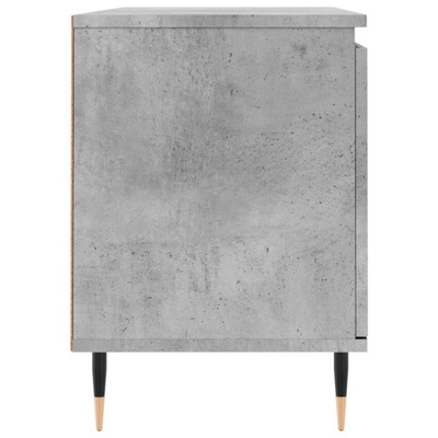 vidaXL Szafka pod TV, szarość betonu, 104x35x50 cm model standard