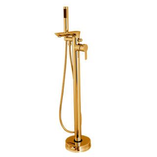 Bateria wannowa wolnostojąca Glamour złota  Invena