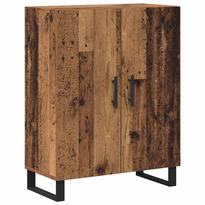 Highboard 2 szt. Stare drewno 69,5 x 34 x 180 cm