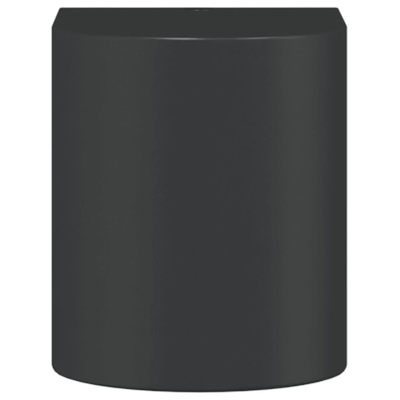 Kinkiet zewnętrzny, czarny, odlewane aluminium