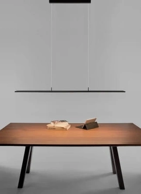 Lampa LED Prestige - czarna liniowa 2,8m