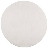 vidaXL Dywan IZA z krótkim włosiem, kremowy, Ø 200 cm