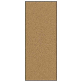 Dywanik wejściowy Kremowy i czarny 120 x 300 cm Poliamid i PVC