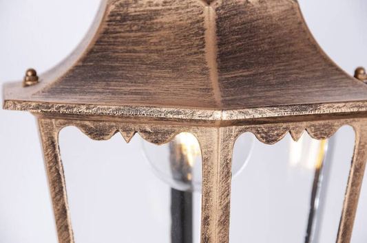 ogrodowa wisząca K-5006H CZARNY/ZŁOTY z serii LOZANA Lampa