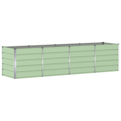 Donica Zielony 320 x 80 x 75 cm Stal