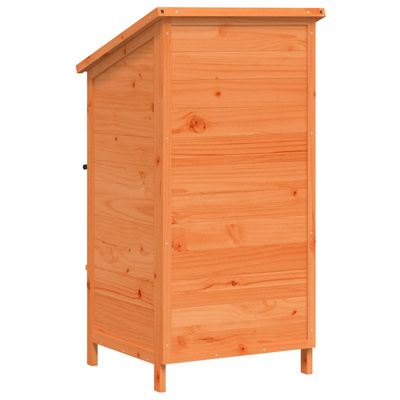 Shed ogrodowy brązowy 59 x 56 x 113,5 cm Drewno Świerkowe