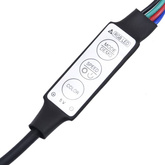 vidaXL Biurko z podświetleniem LED, białe, 97x45x90 cm