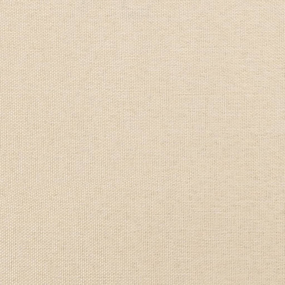 Łóżko kontynentalne Kremowa 80x200 cm Tkanina