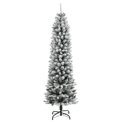 Sztuczna choinka, ośnieżona, 300 lampek LED, 210 cm